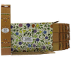 Basil Agarbatti 15g box featuring hand-rolled masala agarbatti with floral design, made in India.