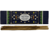 Hand-rolled Nag Champa agarbatti with floral packaging, ideal for meditation and spiritual rituals.