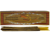 Rosewood masala agarbatti box with hand-rolled incense sticks, 50 grams, made in India.