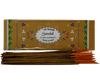 Hand-rolled masala agarbatti sticks in a decorative box, offering energizing fragrance from India.